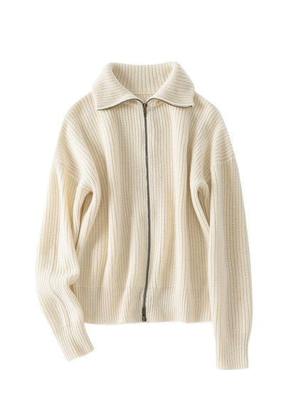 Camille comfortabel vest met rits