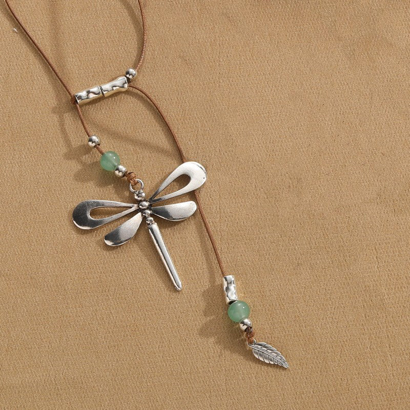 Collier Pendentif Libellule