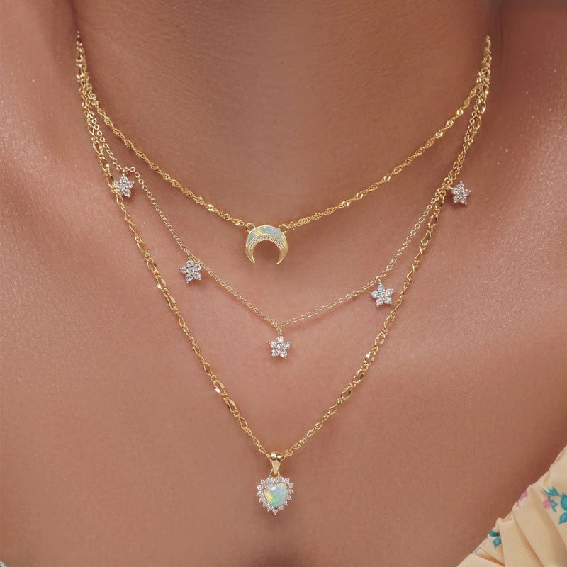 Vintage Boheemse Hanger Ketting