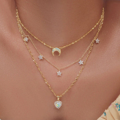 Vintage Boheemse Hanger Ketting