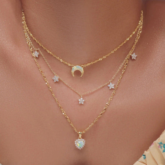 Collier Pendentif Bohème Vintage