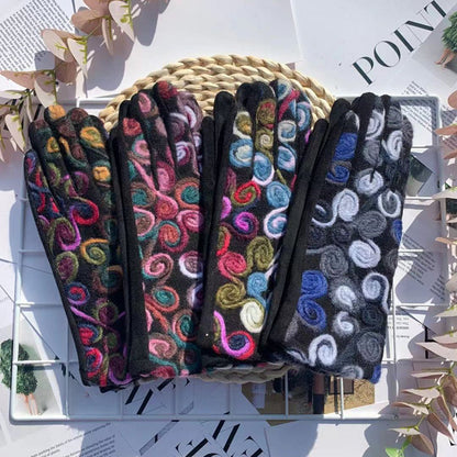 Warme Vintage Handschoenen