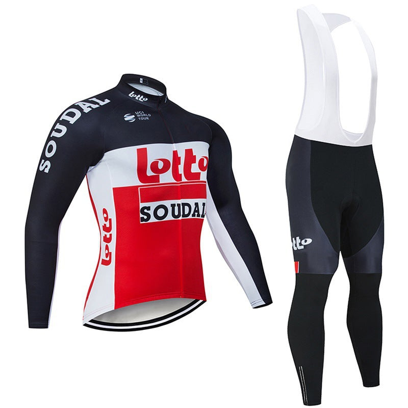 Teams - Professionele Cykelset met lange mouwen