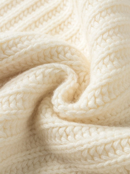 Serena Comfortabele Pullover met Los Ribbelpatroon