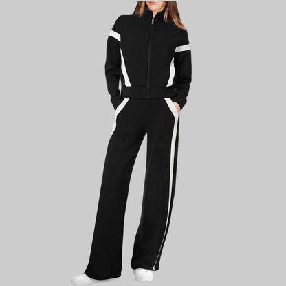 Lily - Casual top met lange mouwen en joggingbroekset