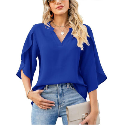 Leni™ | Elegante V-hals Top