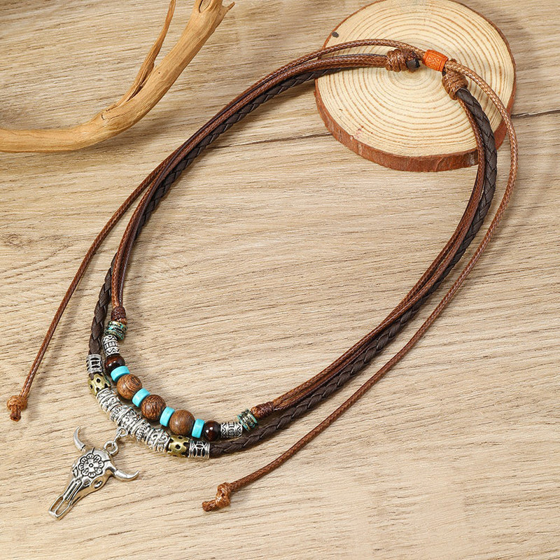Vintage Boheemse Hanger Ketting