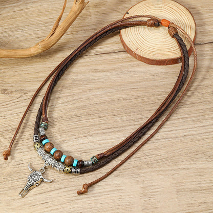 Vintage Boheemse Hanger Ketting