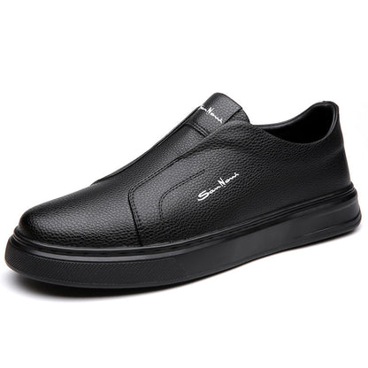 Leder Slipper Schuhe