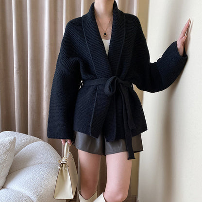 Rosalie wollen gebreid vest