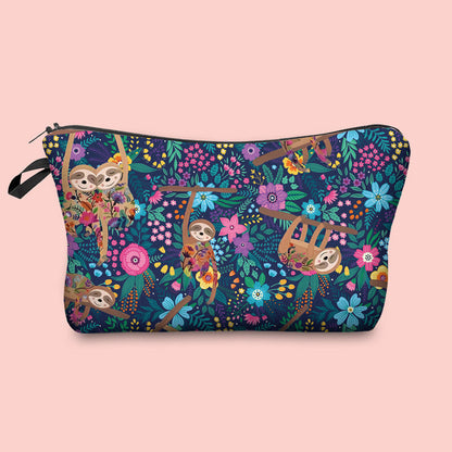 Vintage Bloemenprint Tas