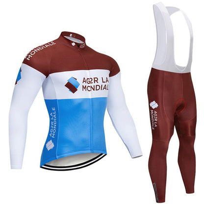 Teams - Professionele Cykelset met lange mouwen