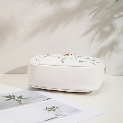 Casual Tas Met Geborduurd Bloemenpatroon