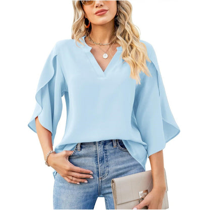 Leni™ | Elegante V-hals Top
