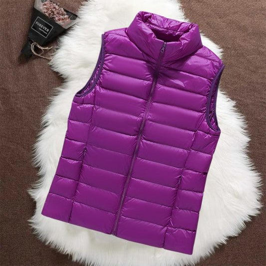 Isa Gewatteerde Bodywarmer | Paars