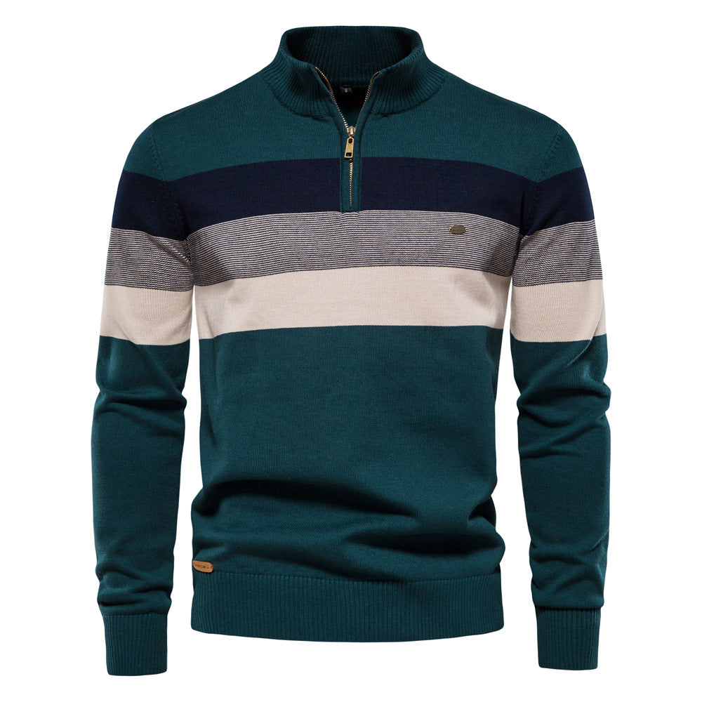 Matthew™ | Gestreifter Retro-Pullover