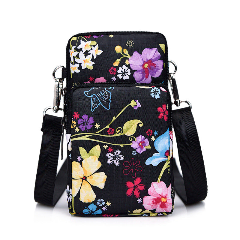 Vintage Tas met Bloemenprint