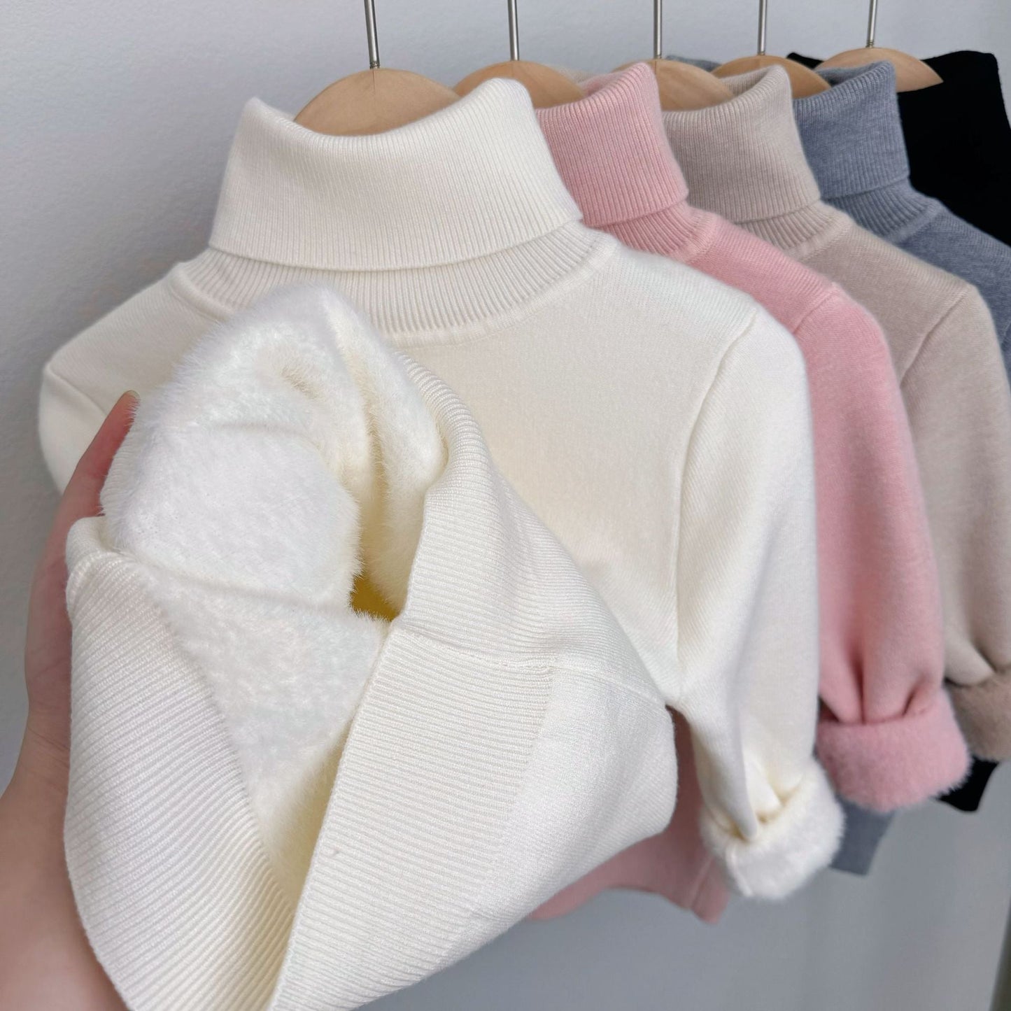 LUMI™ – Fleecegefütterter Strickpullover