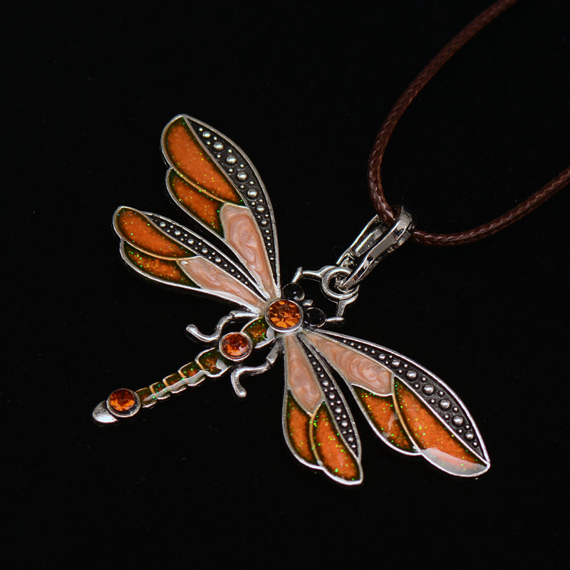 Collier Pendentif Libellule