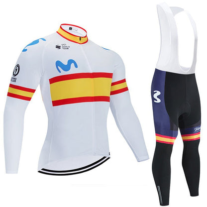 Teams - Professionele Cykelset met lange mouwen