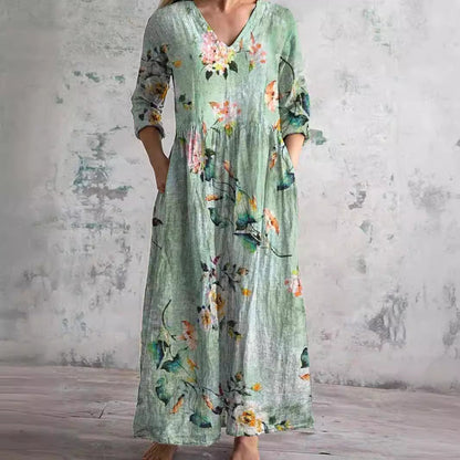 Rose™ – Jurk met Bloemenprint voor Elegante Lichtheid