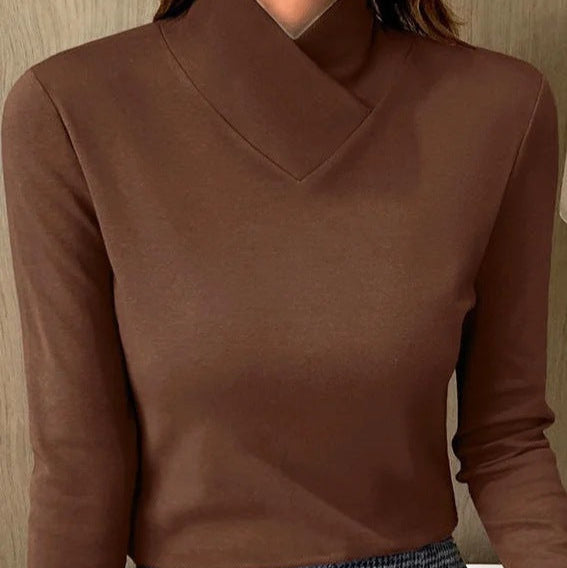 Mette | Elegante Coltrui met Hoge Hals