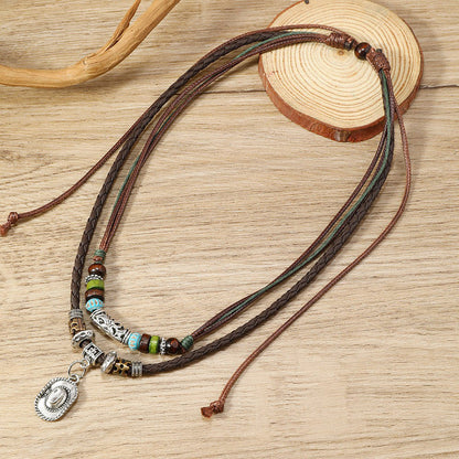 Vintage Boheemse Hanger Ketting