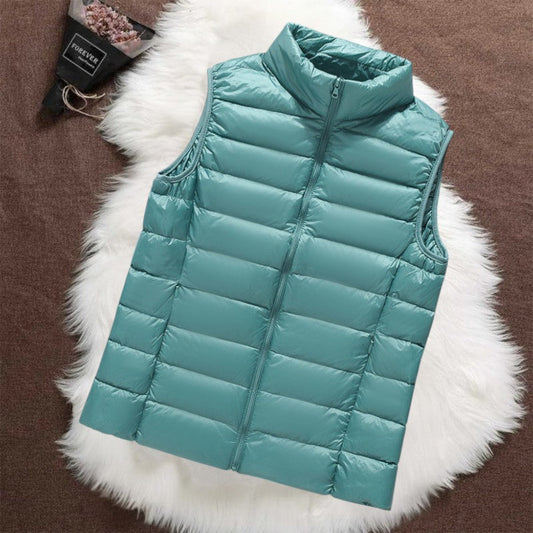 Isa Gewatteerde Bodywarmer | Mintgroen