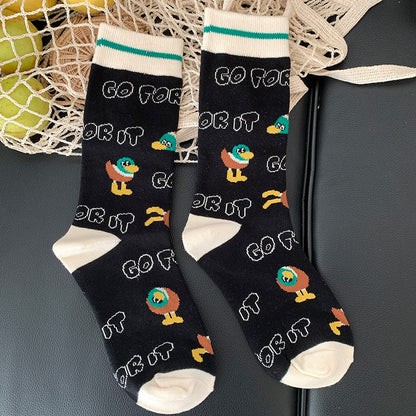 Chaussettes Décontractées De Dessin Animé
