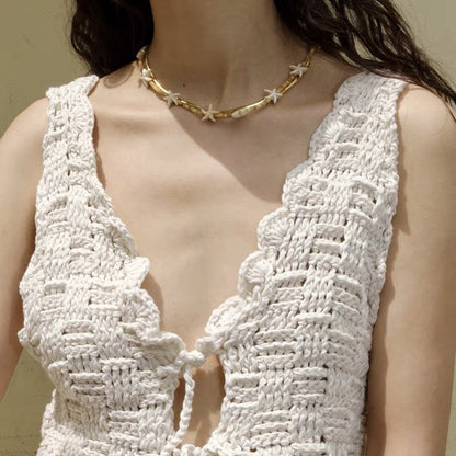 Casual strandstijl ketting