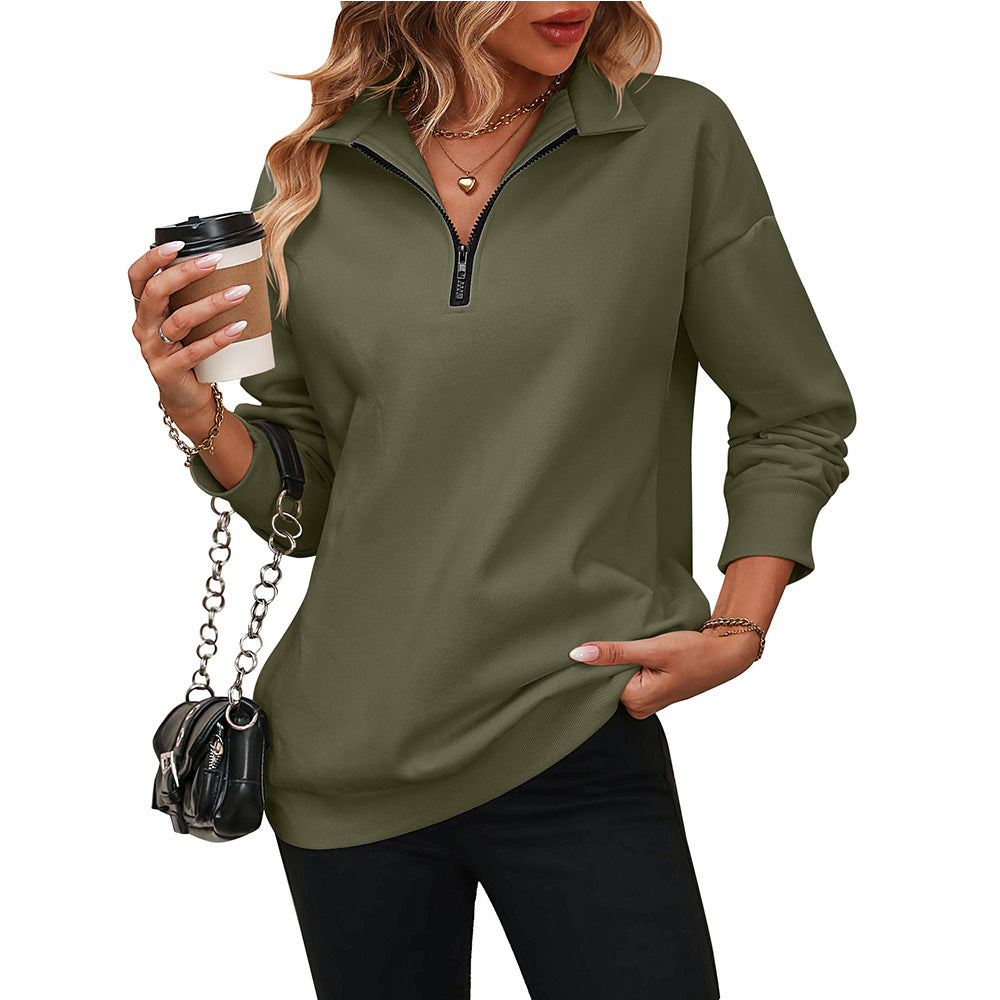 ALEX™ – Zeitloses lässiges Zip-Sweatshirt