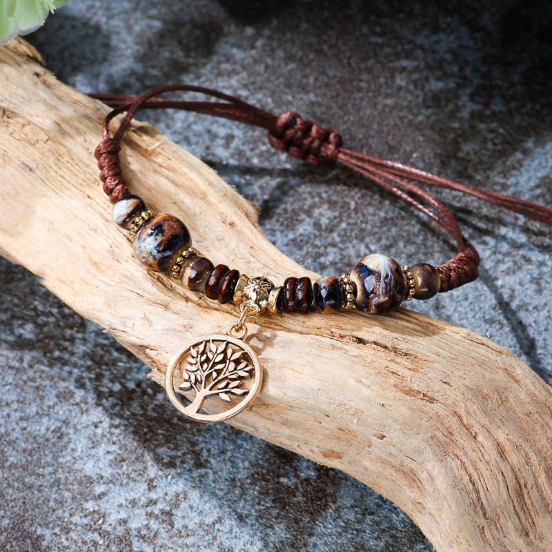 Handgeweven Vintage Armband