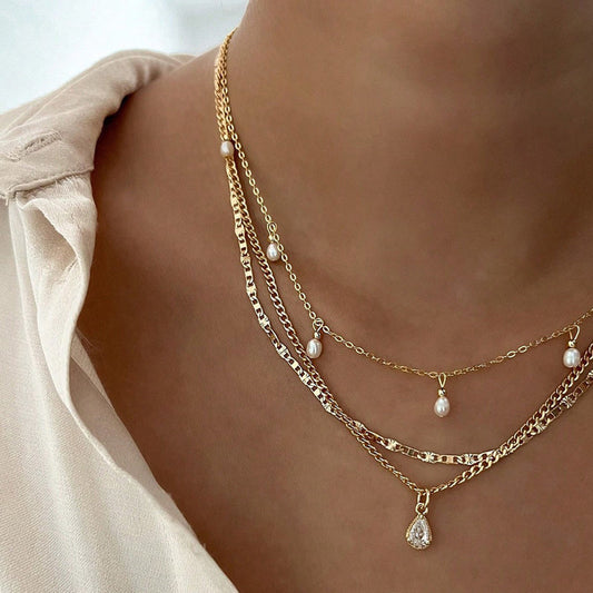 Collier Pendentif Bohème Vintage