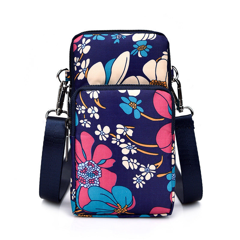 Vintage Tas met Bloemenprint