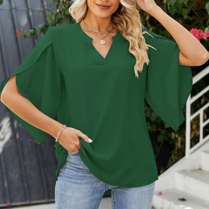 Leni™ | Elegante V-hals Top