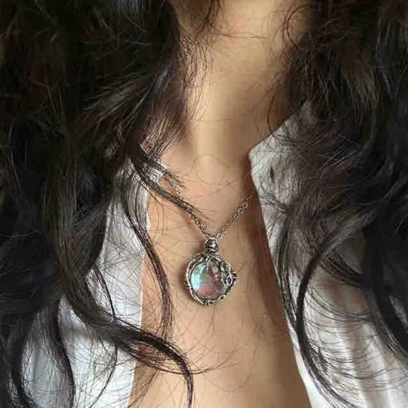 Boho-Anhängerhalskette