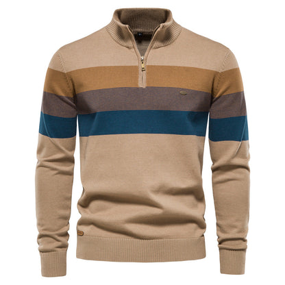 Matthew™ | Gestreifter Retro-Pullover