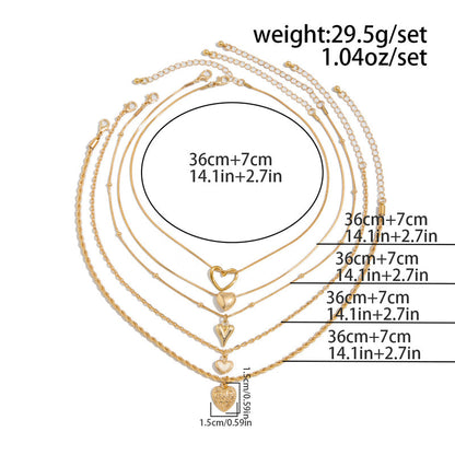 Hart Hanger Ketting Set