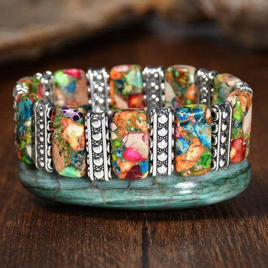 Buntes Boho-Armband