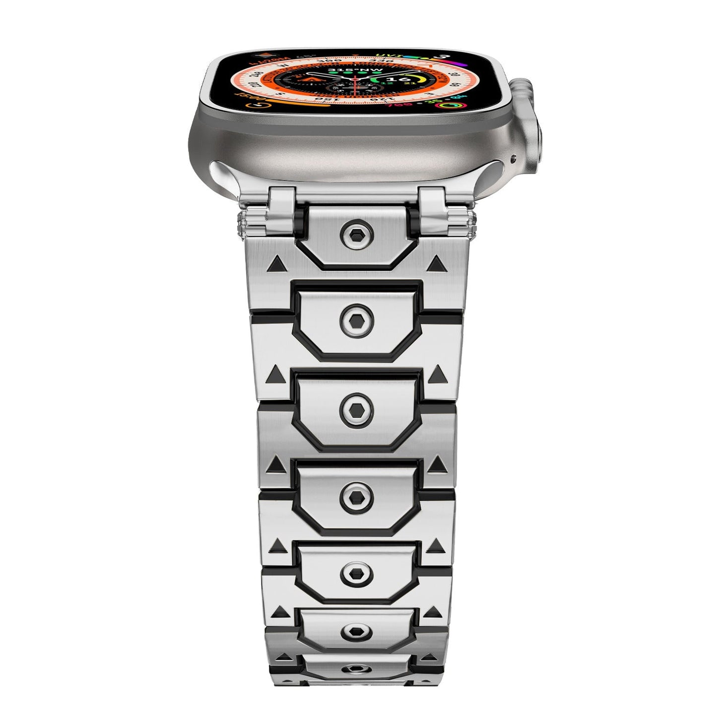 Imperiale roestvrijstalen Apple Watch-band