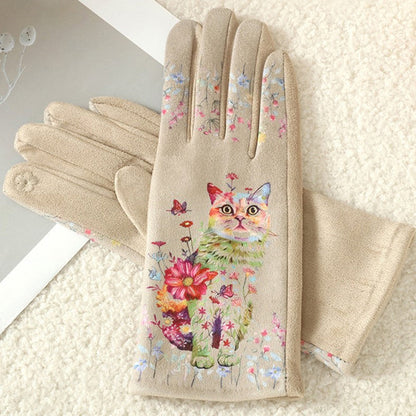 Gants Chauds De Dessin Animé