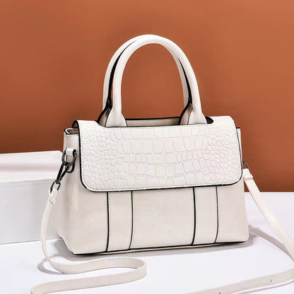 Sac à main effet cuir gaufré pour femme avec style structuré - Camila