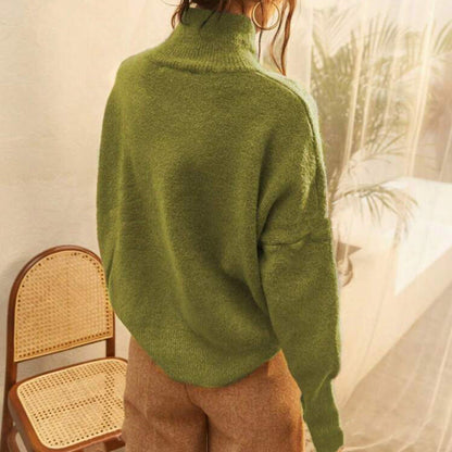 Georga | Casual coltrui met lange mouwen