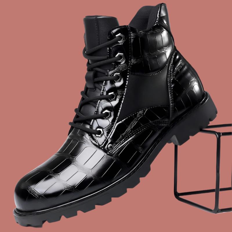 Olsen & Olsen™ Rendell | Leren Croco Laarzen