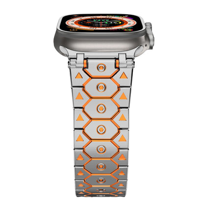 Imperiale roestvrijstalen Apple Watch-band