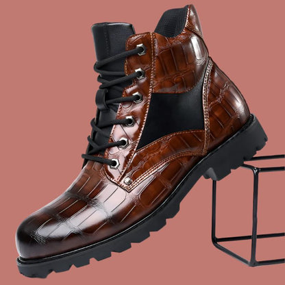 Olsen & Olsen™ Rendell | Leren Croco Laarzen