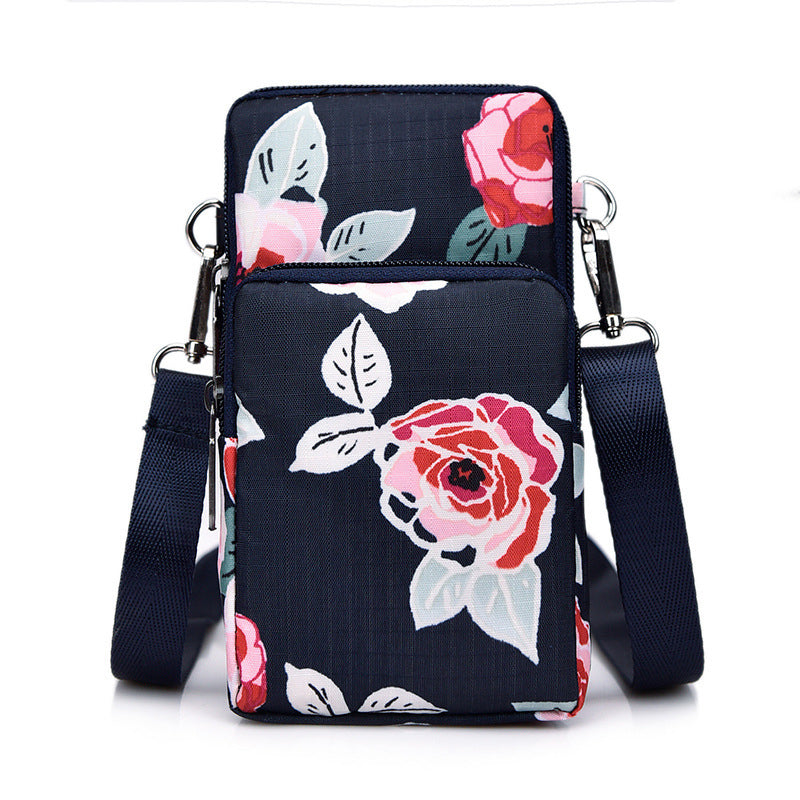 Vintage Tas met Bloemenprint