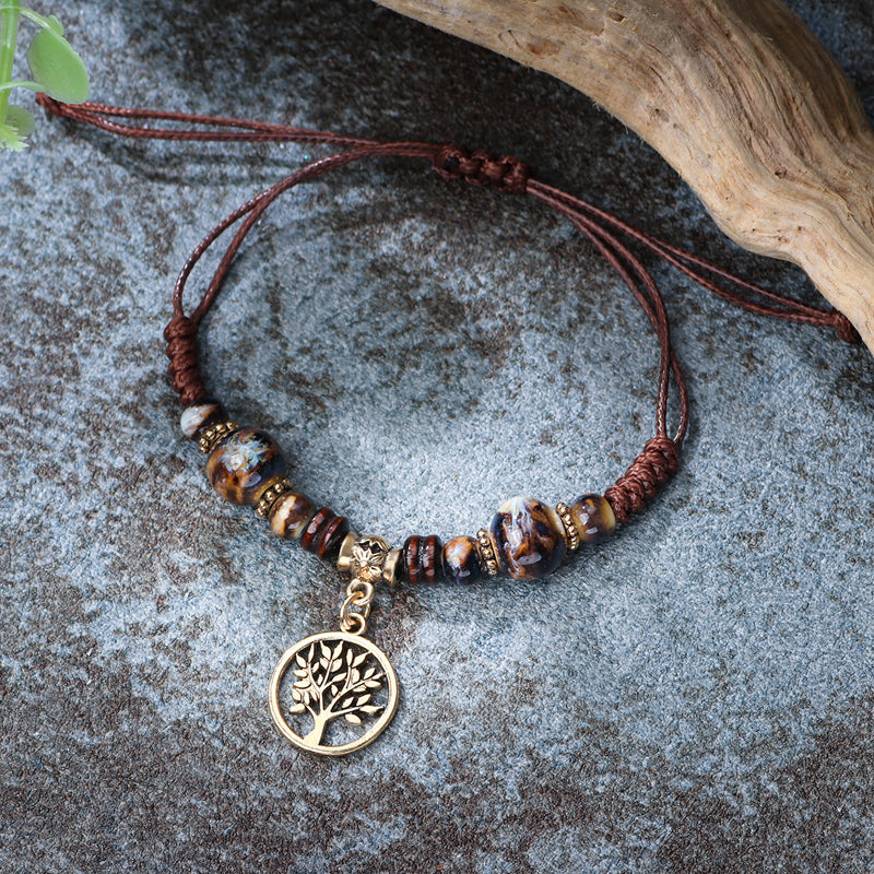 Handgeweven Vintage Armband