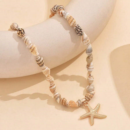 Collier Coquillage Bohème Vintage
