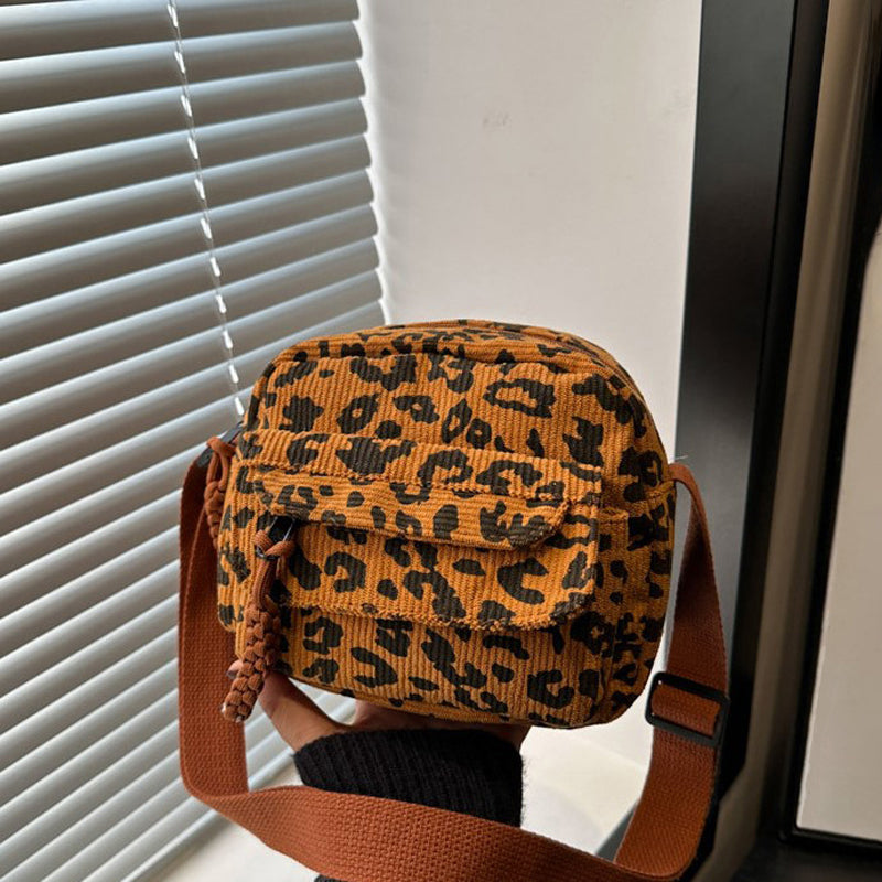 Vintage Luipaardtas